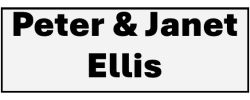 Photo of Peter & Janet Ellis Photo of Peter & Janet Ellis
