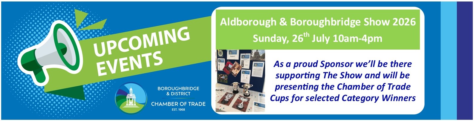 Upcoming Events Banner Aldborough Show