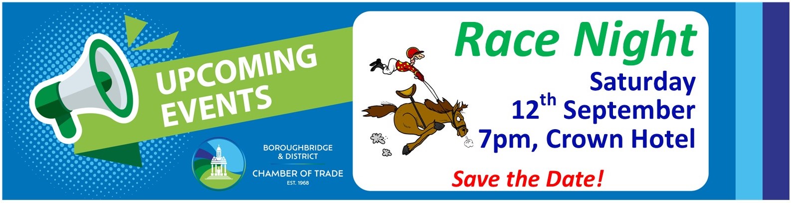 Upcoming Events Banner Race Night