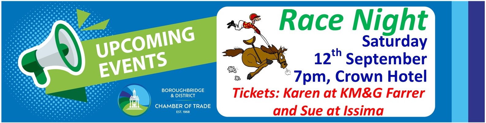 Upcoming Events Banner Race Night
